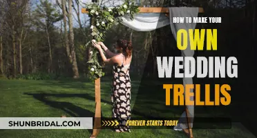 Creating a Wedding Trellis: A Guide to Making Yours