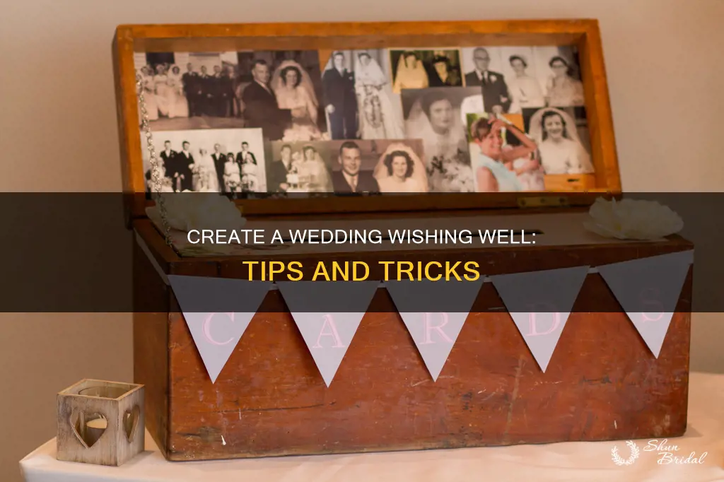 how to make your own wedding wishing well