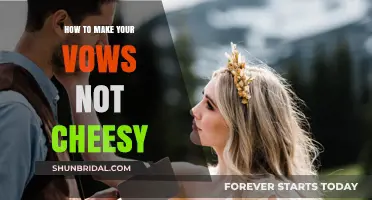 Crafting Sincere Wedding Vows: Avoiding Clichés and Embracing Authenticity
