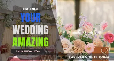 Make Your Wedding Amazing with These Creative Ideas