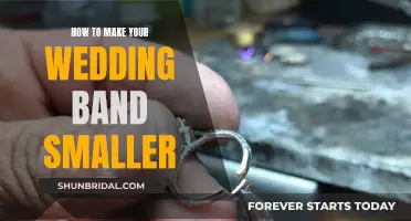 Resizing Your Wedding Band: Making It Snugger