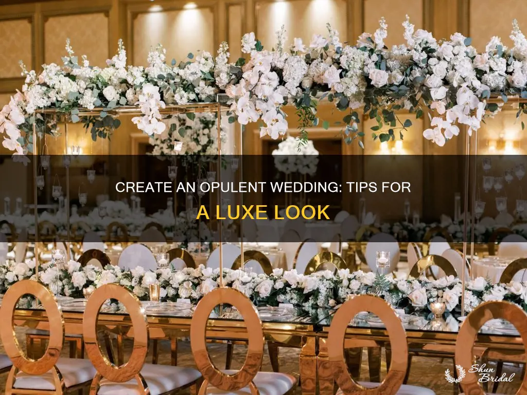 how to make your wedding look expensive