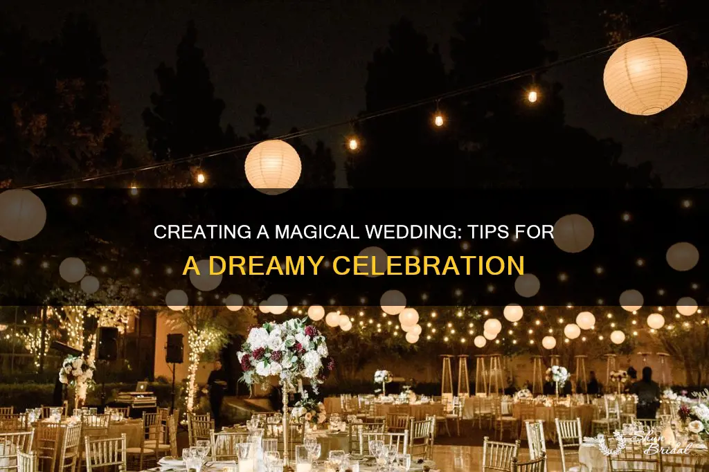 how to make your wedding magical