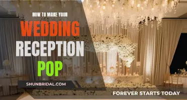 Make Your Wedding Reception Pop with These Creative Ideas