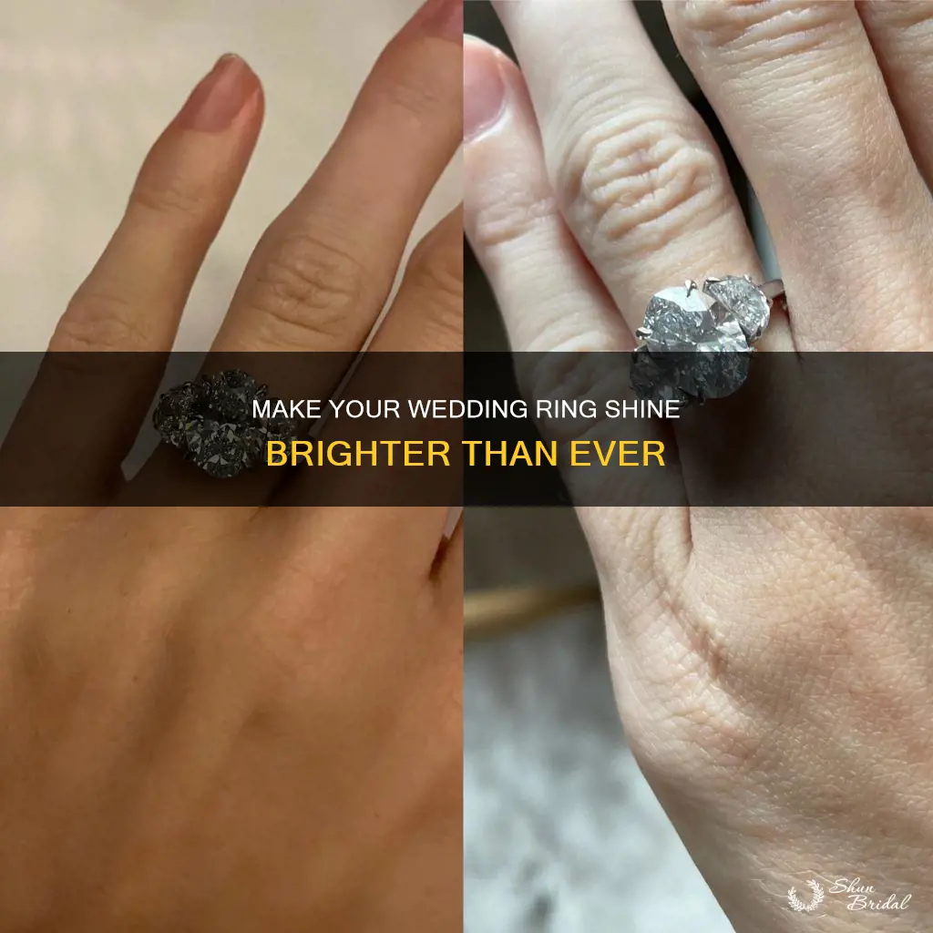 how to make your wedding ring shine