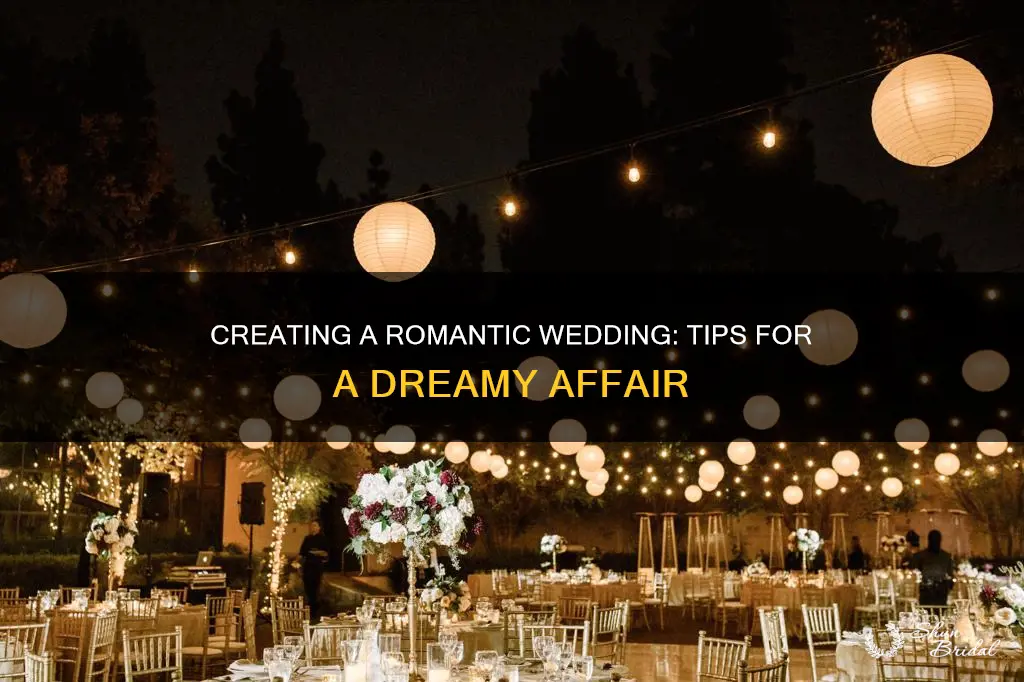 how to make your wedding romantic