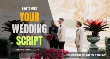 Crafting Your Wedding Script: A Guide to Perfection