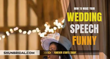 Crafting a Hilarious Wedding Speech: Tips for the Jittery