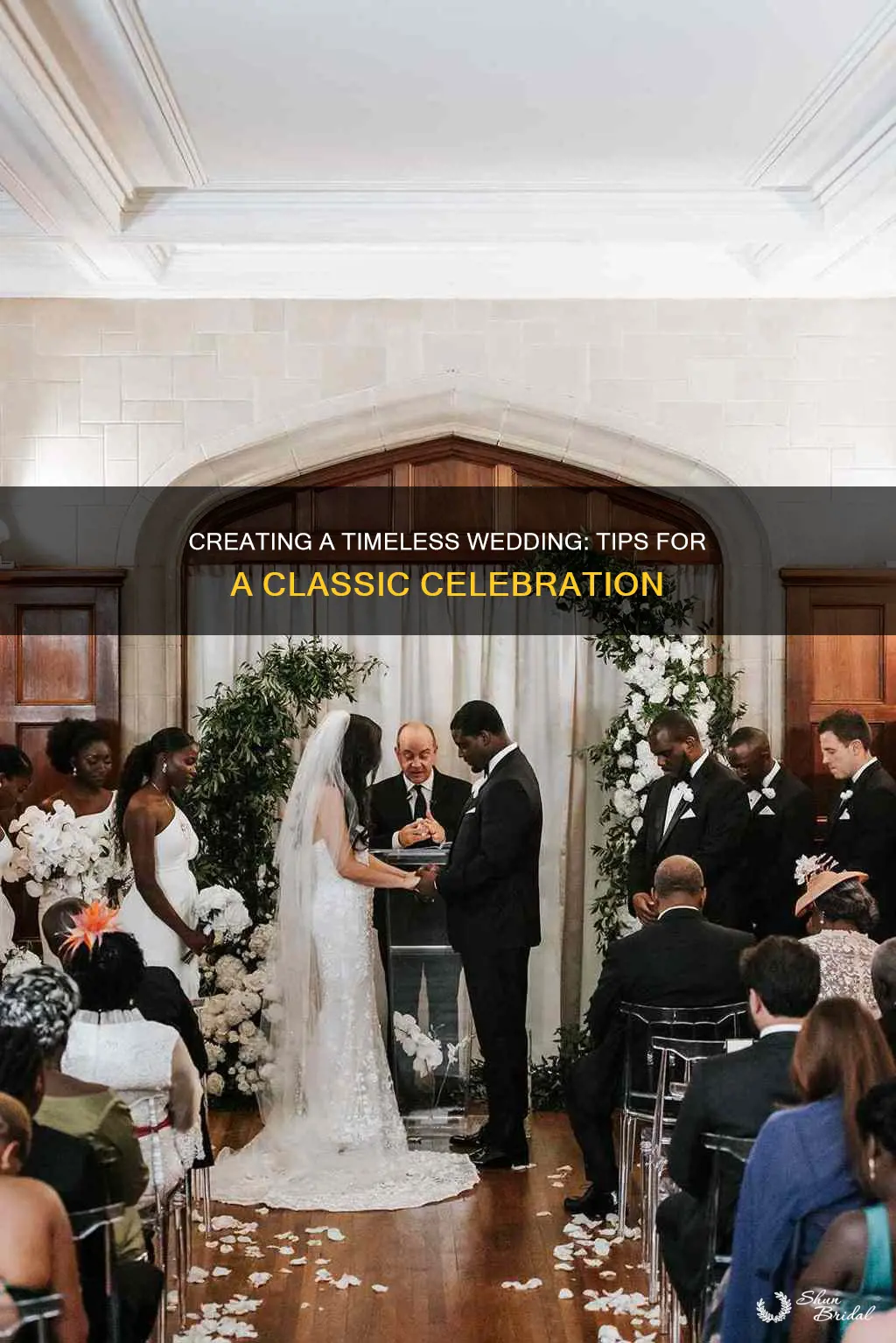 how to make your wedding timeless