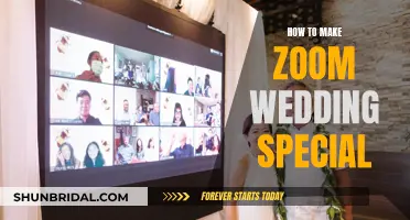 Make Your Zoom Wedding Special and Memorable