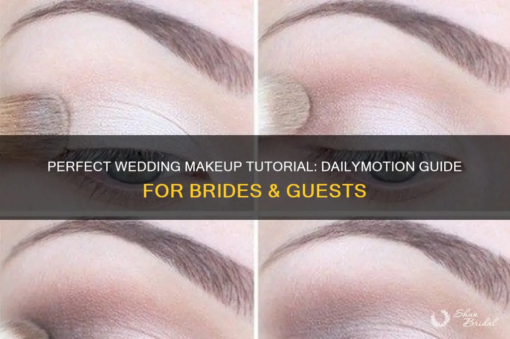 how to makeup for wedding dailymotion