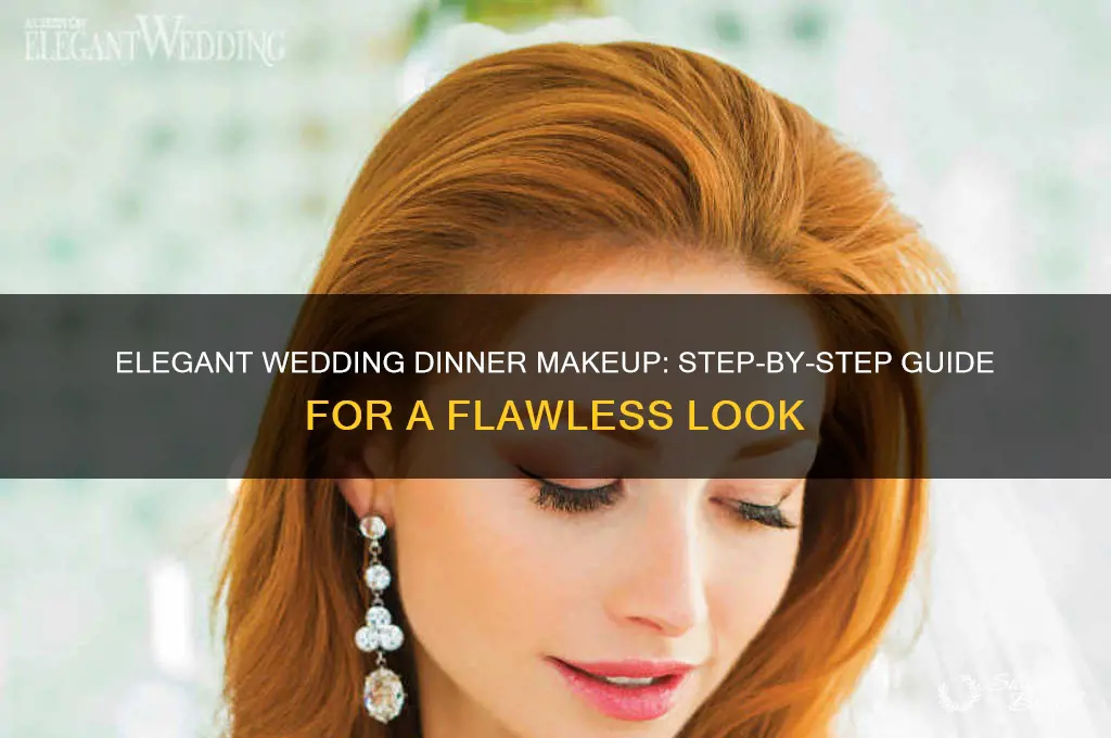 how to makeup for wedding dinner