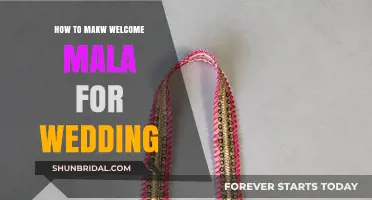 Crafting the Perfect Wedding Welcome Mala: A Step-by-Step Guide