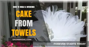 Transform Towels into a Stunning Wedding Cake: A Creative Guide