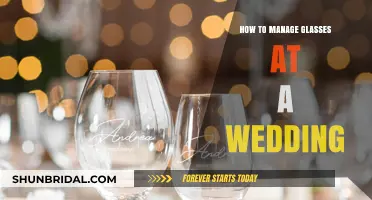 Elegant Tips for Managing Glasses at Your Wedding Day
