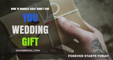 Handling Wedding Gift Absences: Graceful Strategies for Unreceived Guest Presents