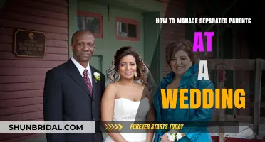 Navigating Wedding Harmony: Tips for Managing Separated Parents Gracefully