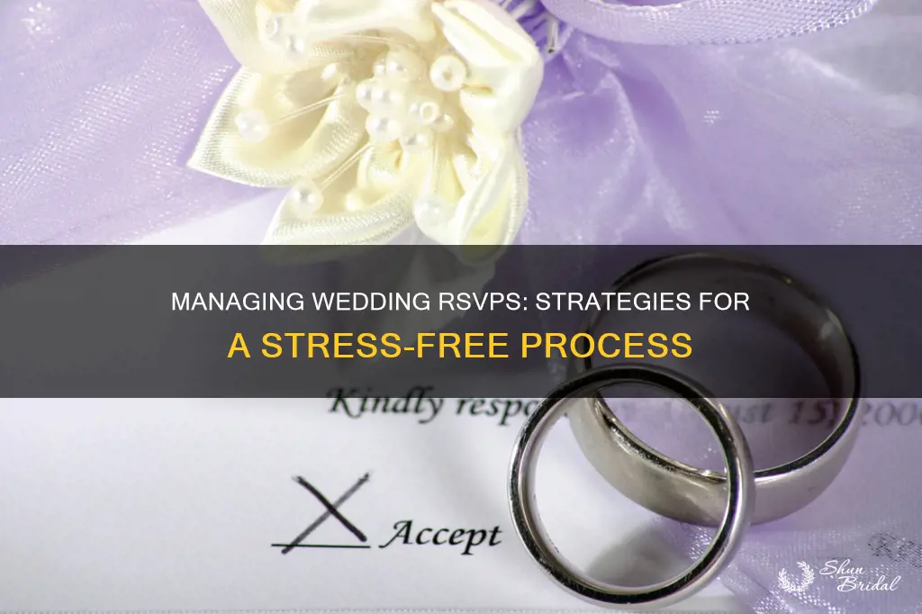 how to manage wedding rsvp