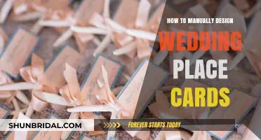 Crafting Elegant Wedding Place Cards: A Step-by-Step DIY Guide