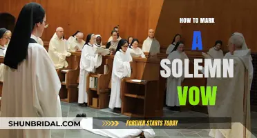 Honoring Sacred Commitments: A Guide to Marking Solemn Vows Meaningfully