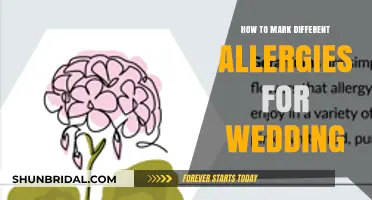 Wedding Allergy Awareness: Tips for Marking Dietary Restrictions with Style