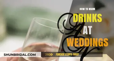 Creative Ways to Mark Drinks at Weddings: Personalized, Practical, and Fun Ideas