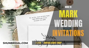 Etiquette Guide to Marking Wedding Invites