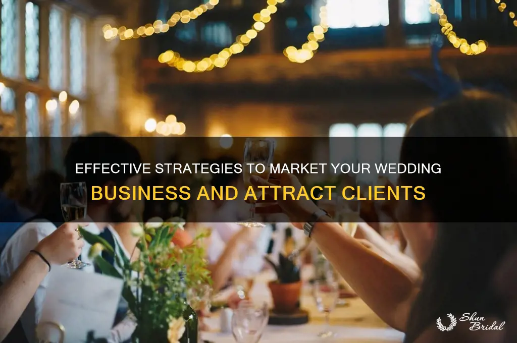 how to market my wedding business