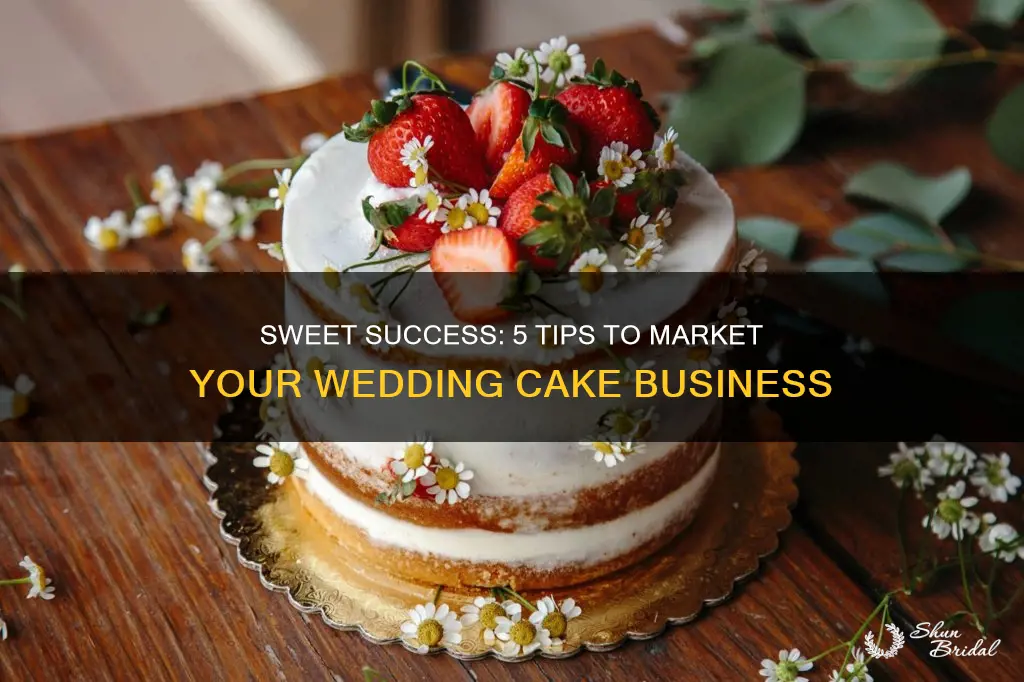 how to market wedding cake business