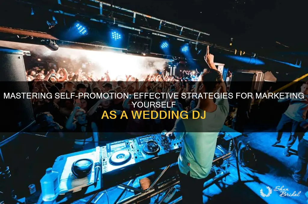 how to market yourself as a wedding dj