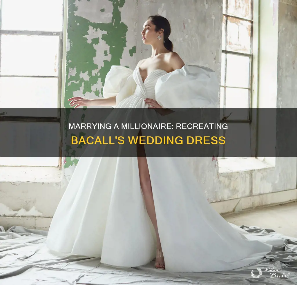 how to marry a millionaire lauren bacall wedding dress