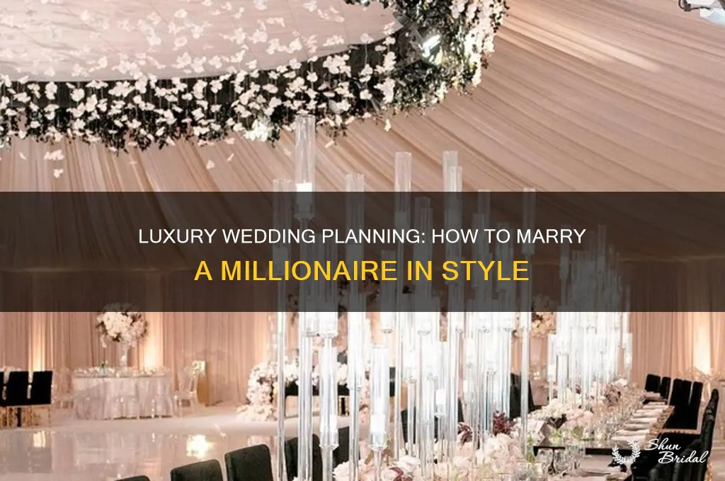 how to marry a millionaire wedding