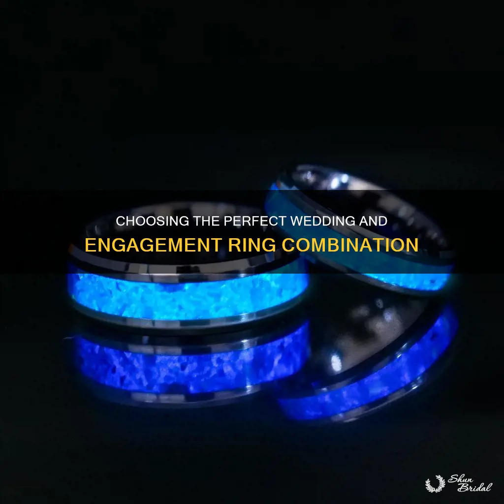 how to match engagement and wedding ring