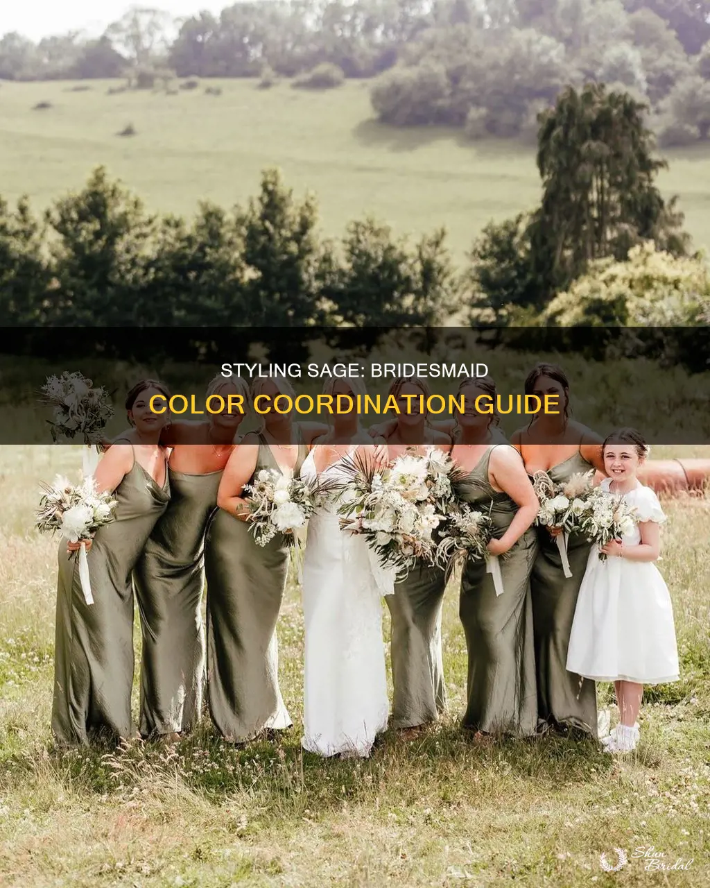 how to match sage green bridesmaids