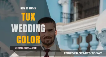 Perfectly Coordinate Your Wedding Tuxedo Colors: A Stylish Matching Guide