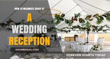 Smart Space-Maximizing Strategies for Wedding Receptions