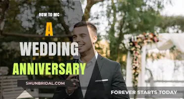 Mastering the Art of MCing a Memorable Wedding Anniversary Celebration
