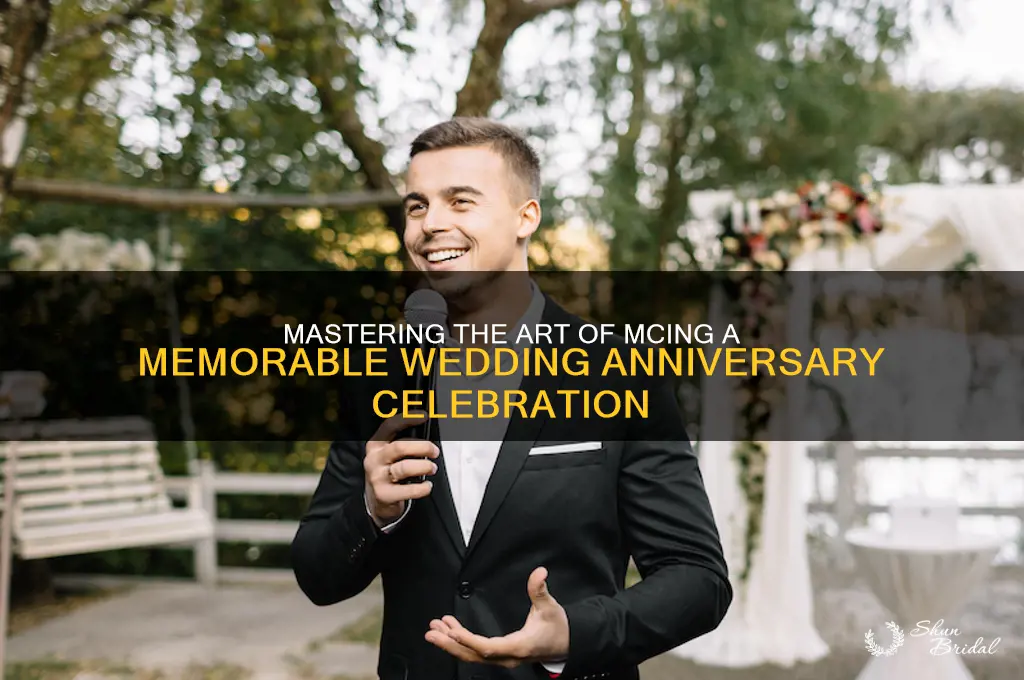 how to mc a wedding anniversary