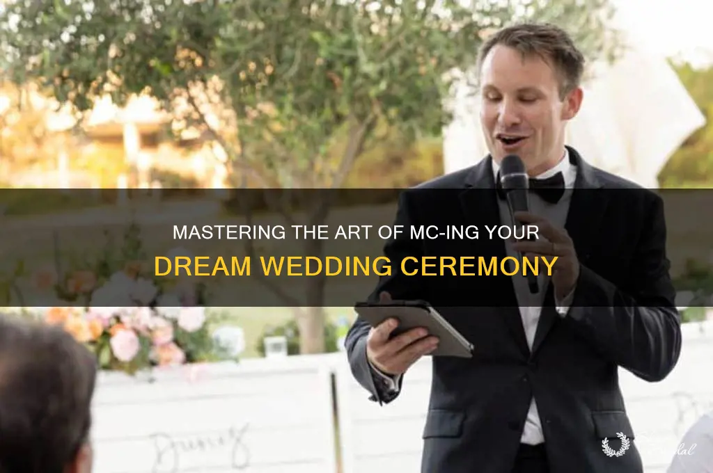how to mc a wedding ceremony
