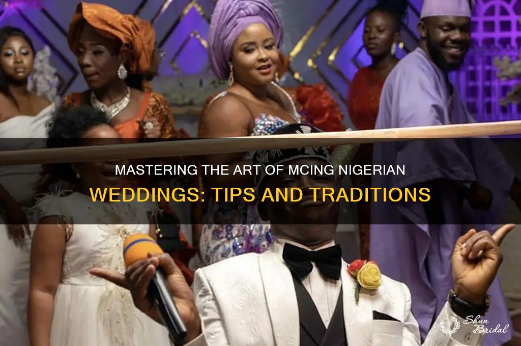 how to mc a wedding in nigeria