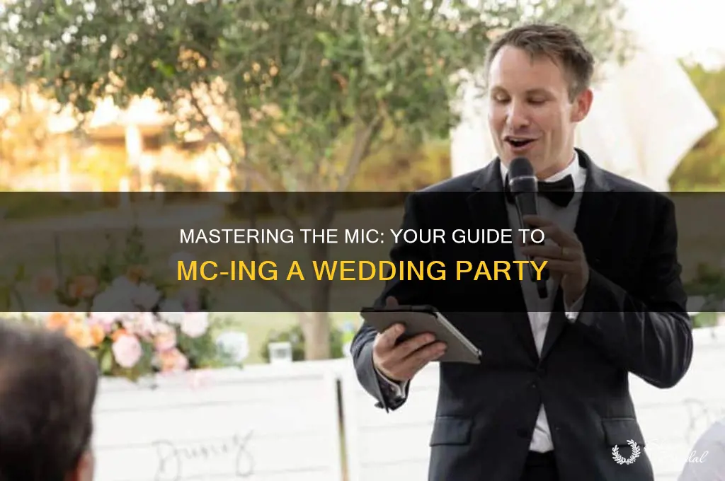 how to mc a wedding party