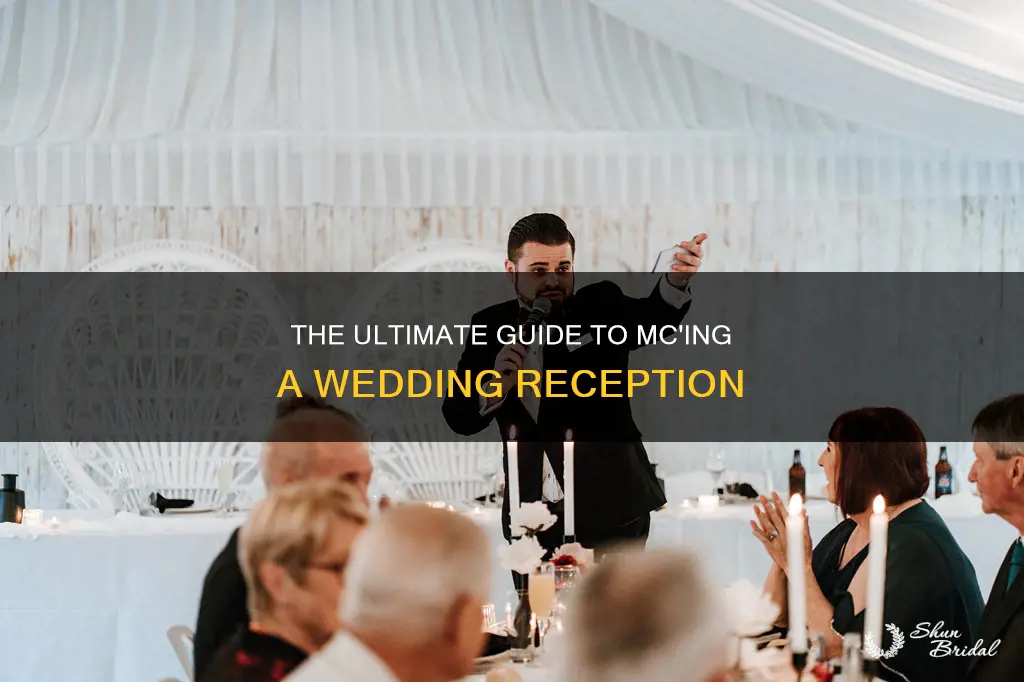how to mc a wedding reception