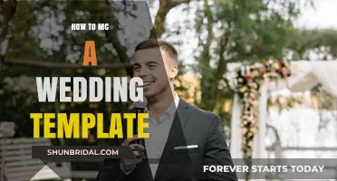Mastering the Art of MCing: A Wedding Template Guide