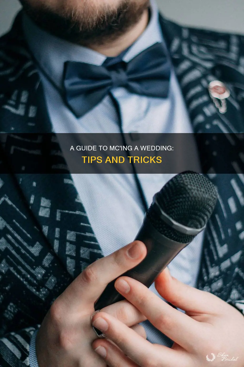 how to mc a wedding