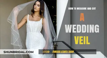 Perfect Veil Preparation: Measuring and Cutting Your Wedding Veil Like a Pro
