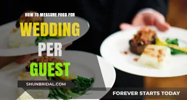 Perfect Portions: Measuring Food for Your Wedding Guests Made Easy