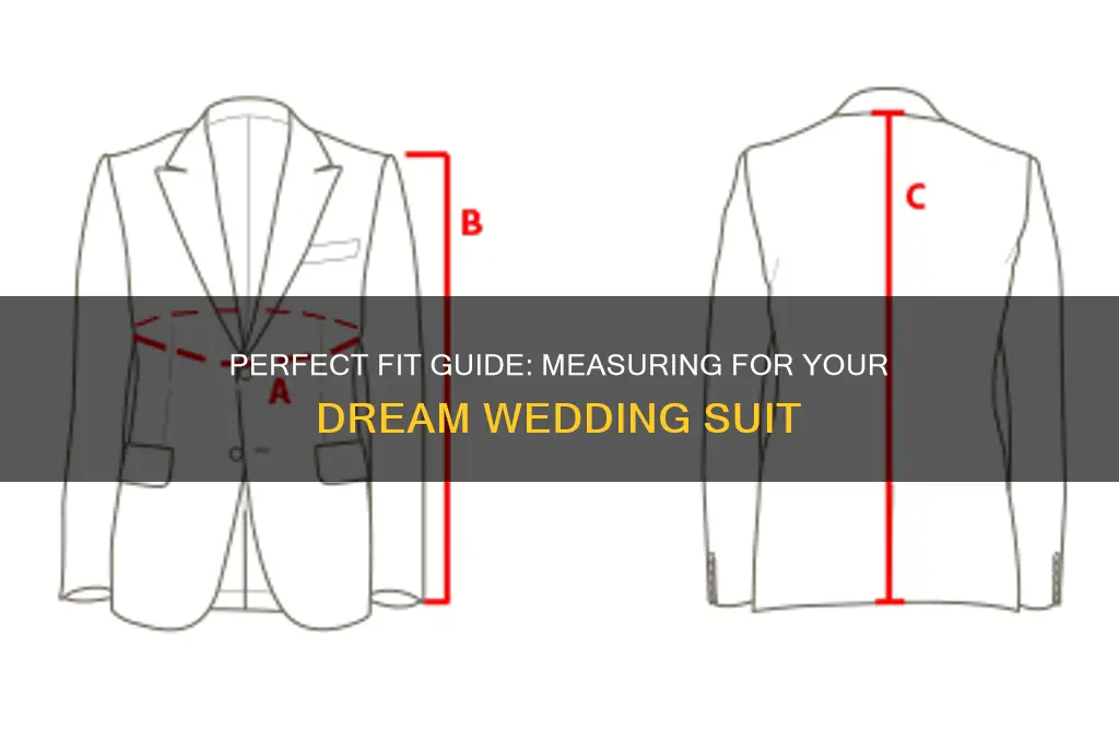 how to measure for a wedding suit