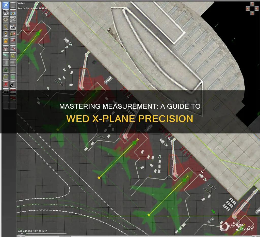 how to measure in wed x-plane