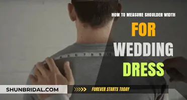 Finding Your Perfect Wedding Dress: Measure Your Shoulders