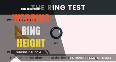 The Perfect Fit: Measuring Your Wedding Ring Height